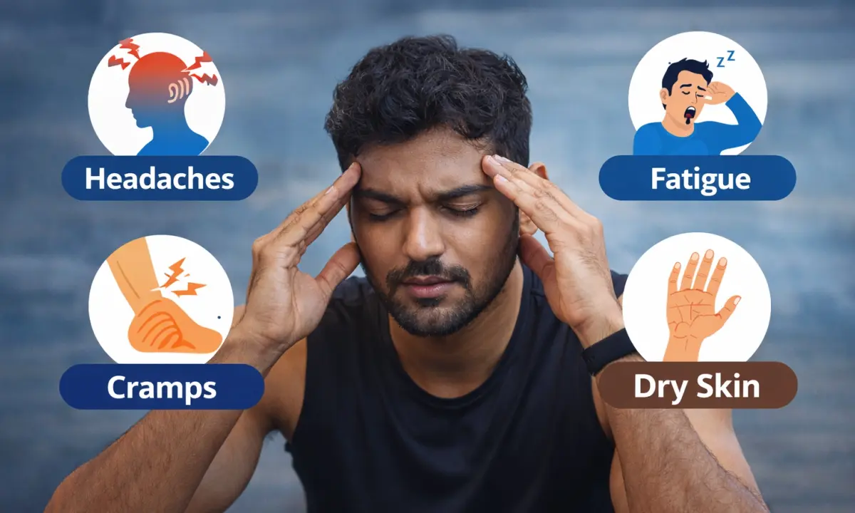 Dehydration Signs You Shouldn’t Ignore: Headaches, Fatigue, Cramps and Dry Skin
